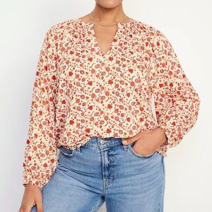 Old Navy Long‎ Sleeve Floral Top